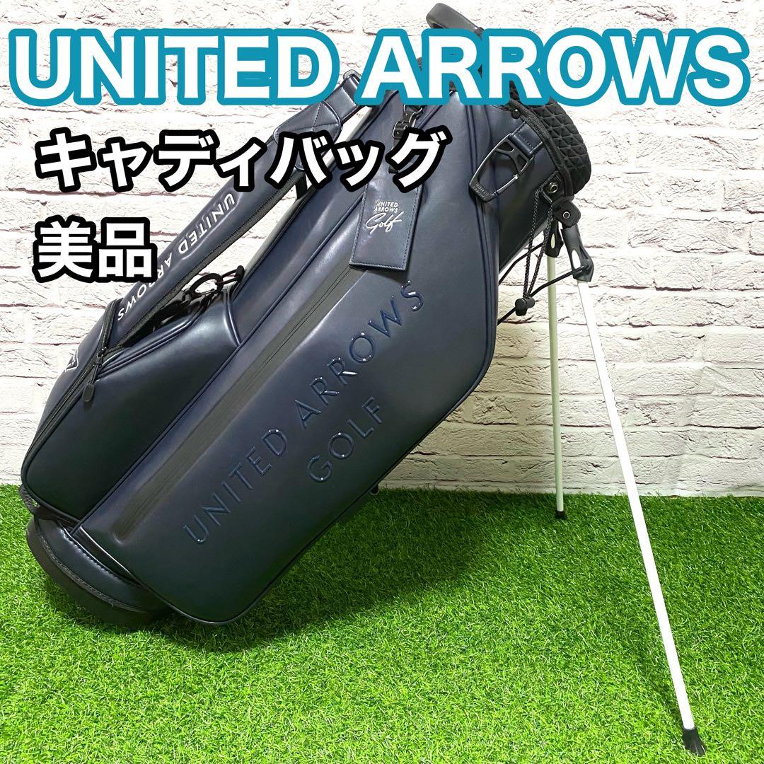 ユナイテッドアローズ UNITED ARROWS キャディバッグ ネイビー