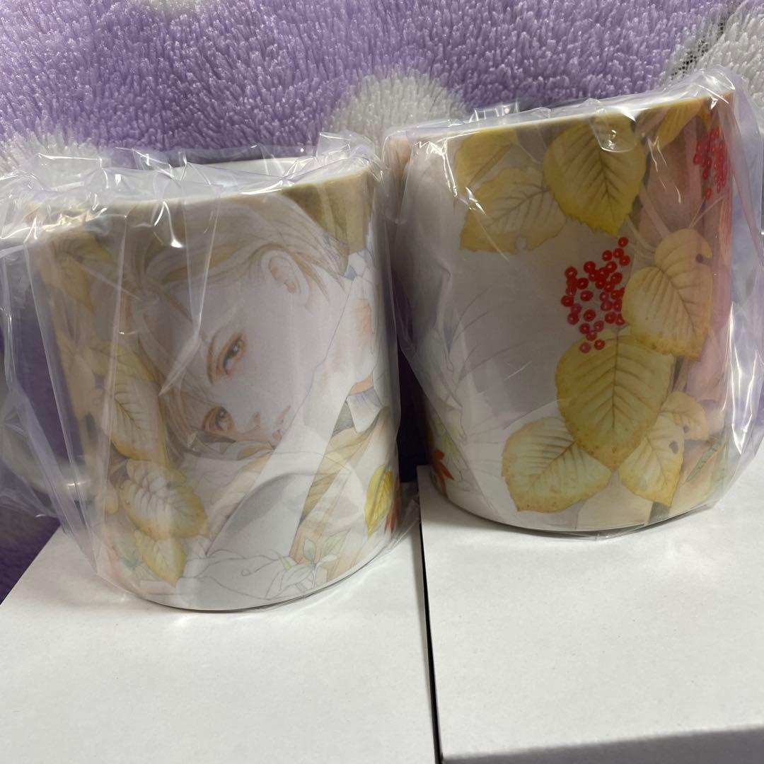 清水玲子原画展秘密マグカップ2個セット　薪剛