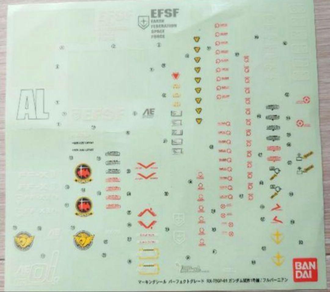 RX-78 GP01 GUNDAM GP01/Fb パーフェクトグレード