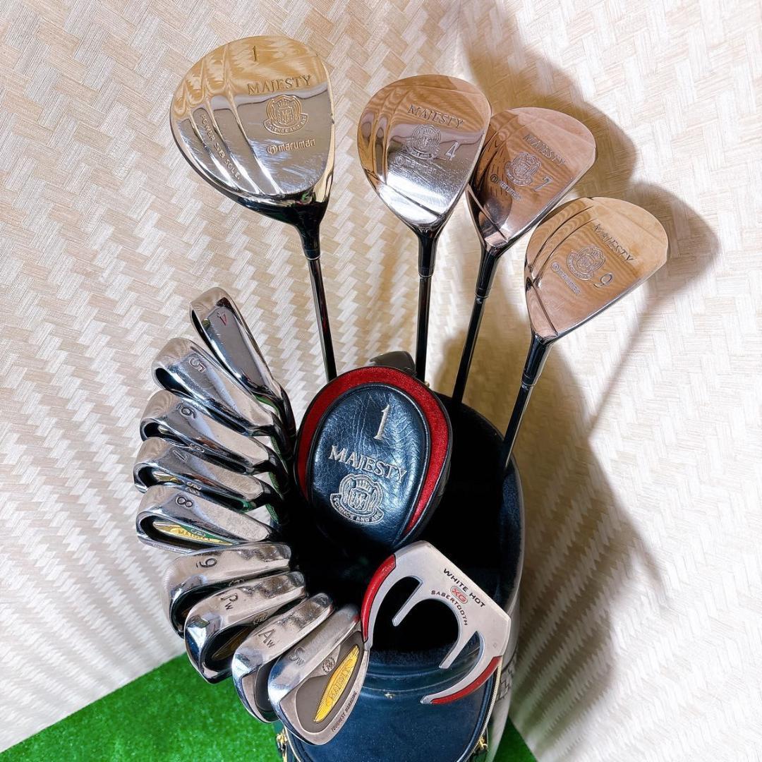 高級　マジェスティ ロイヤル メンズ　ゴルフ 14本　セット R 初心者