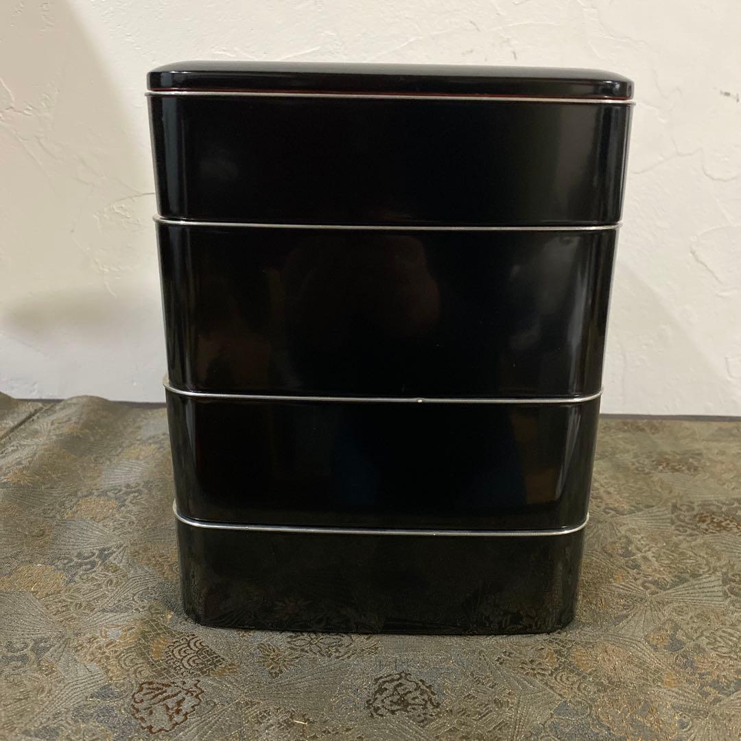 輪島塗　小さなお重　段重