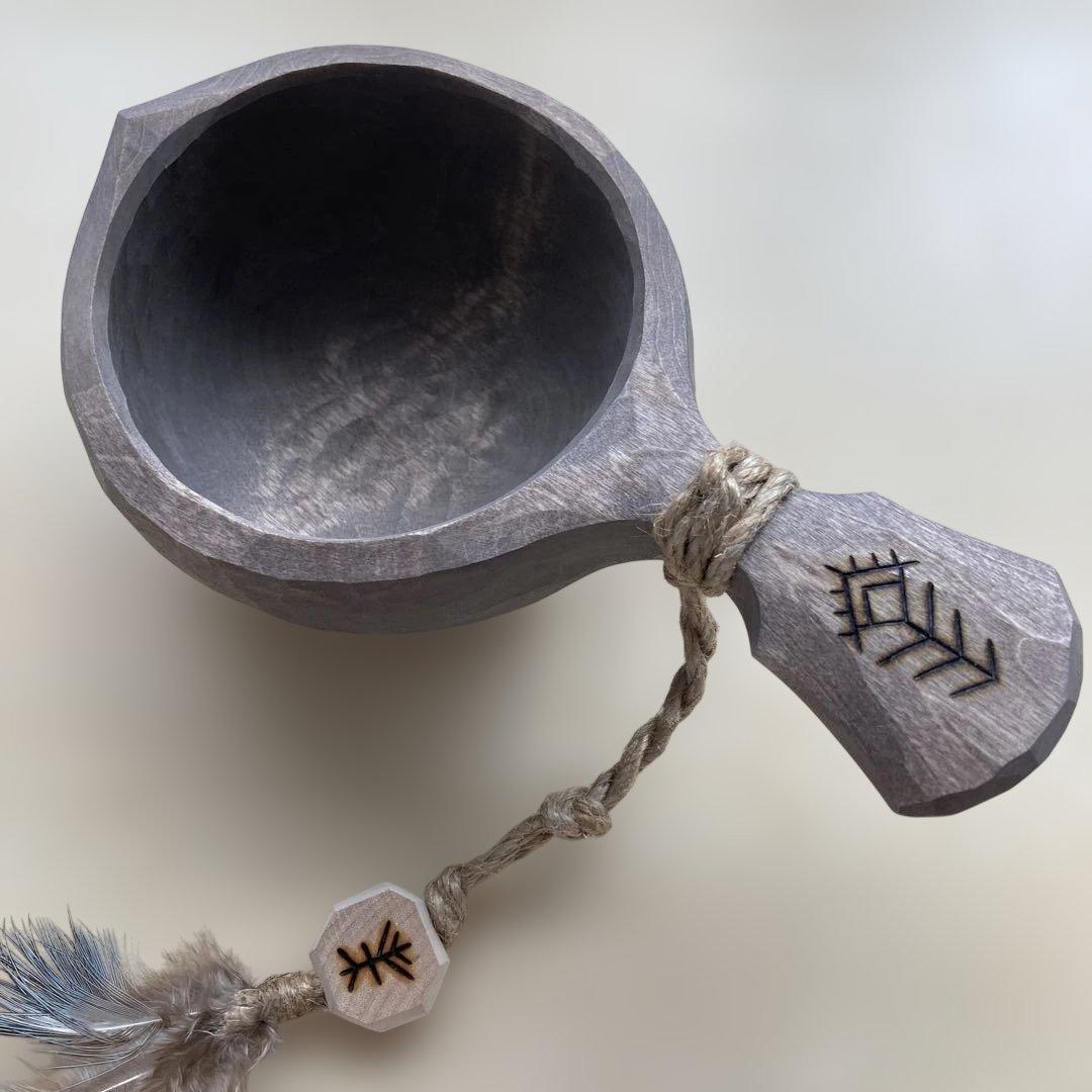 【新品】ソウルオブシベリア　 Blizzard No.2004 ククサ　シルバー