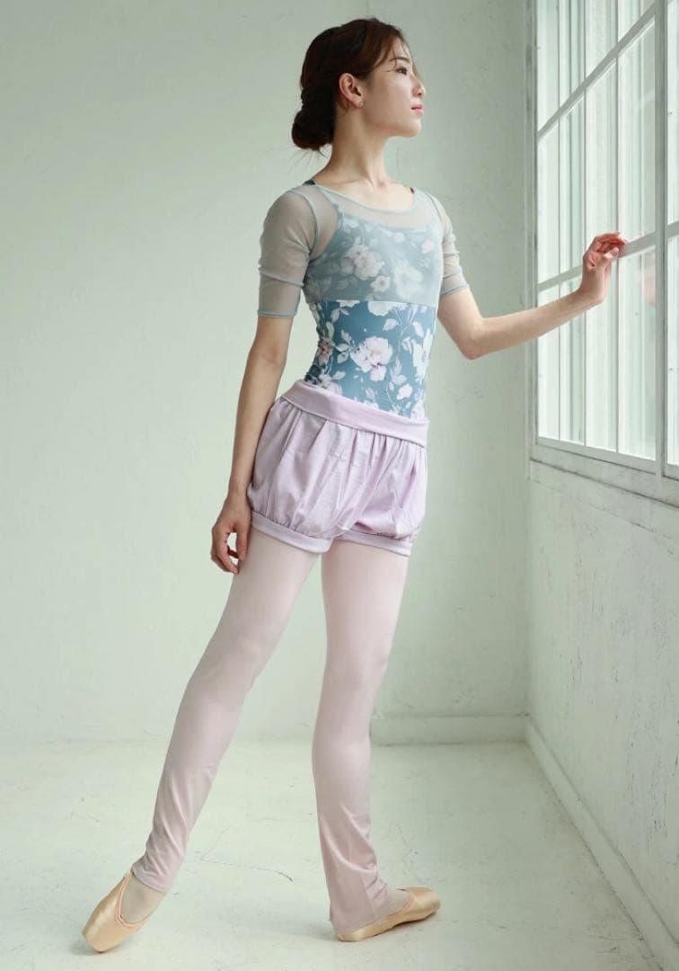 ドゥッシュドゥッスゥ／バレエレオタード 袖付き