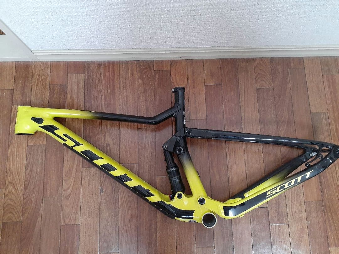 SCOTT SPARK RC COMPフレーム Mサイズ イエロー/ブラック
