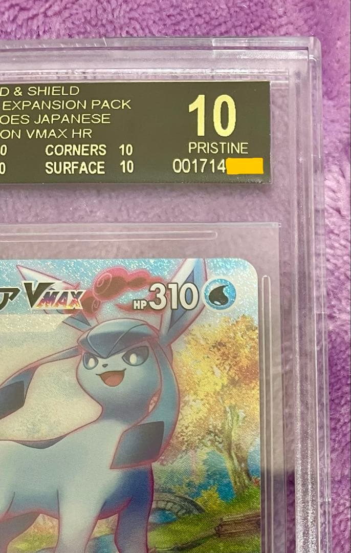 BGS10 ブラックラベル グレイシアVMAX HR 検索: psa10