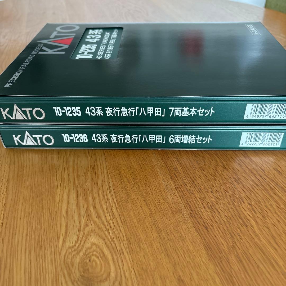 【新同】KATO10-1235/1236 43系夜行急行八甲田フル⑤付属品未開封