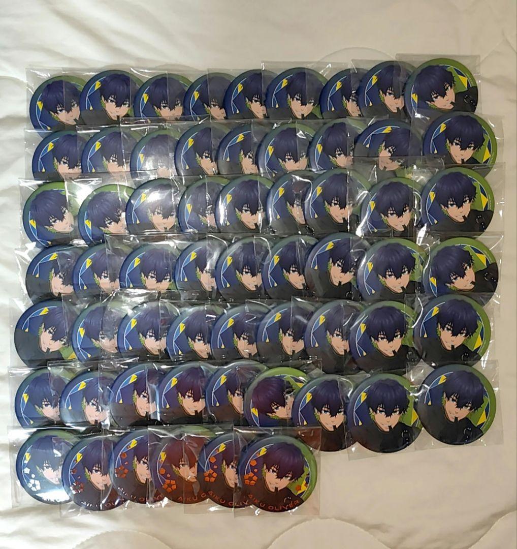 ブルーロック マルイ マット缶バッジ オリヴァ・愛空