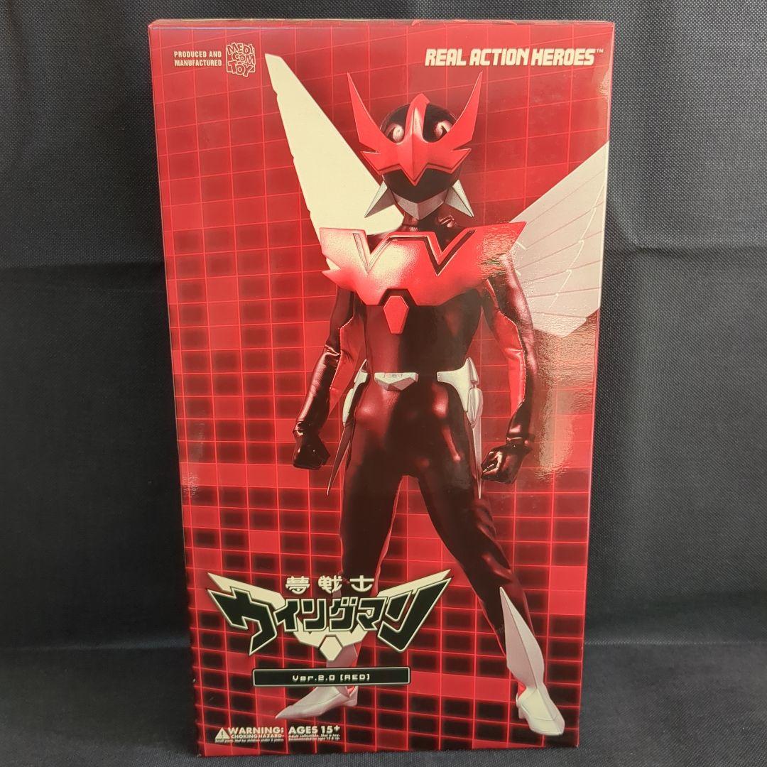 RAH 夢戦士ウイングマン メディコムトイ Ver.2.0 RED