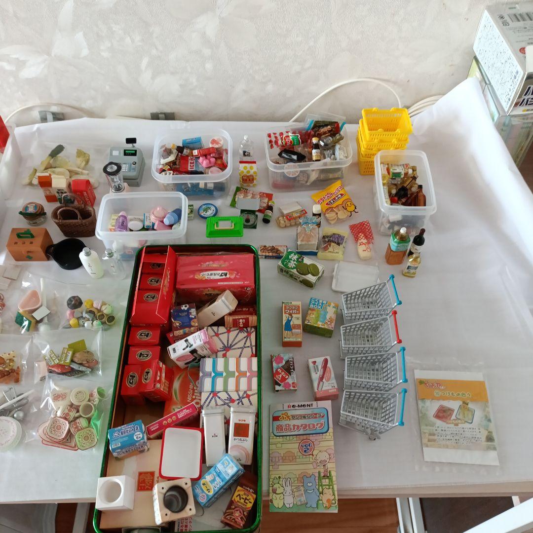 ミニチュア食品と小物セット リーメントエトセトラ