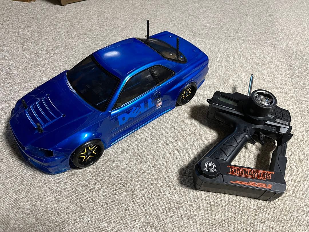 ヨコモ　ドリフトパッケージ　34GT-Rボディ　動作OK ドリフトラジコン