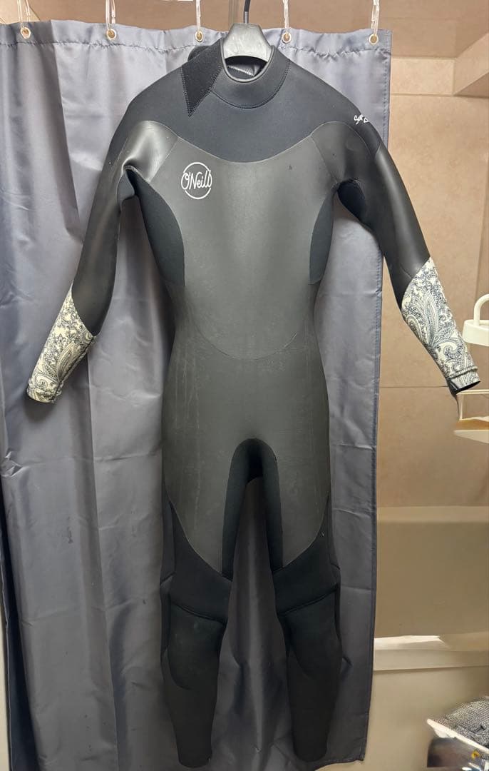 Wetsuit ブラック 長袖 フルスーツ Lサイズ