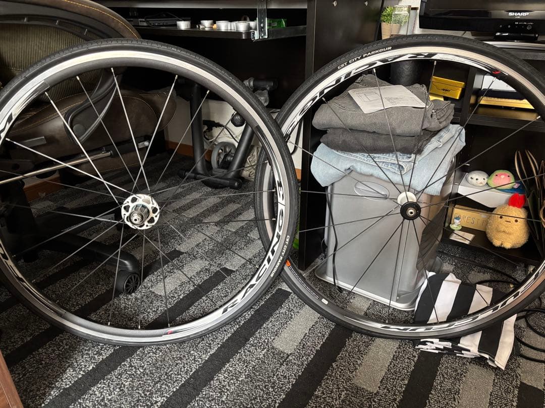 【希少！！】Fulcrum racing3 白ハブ