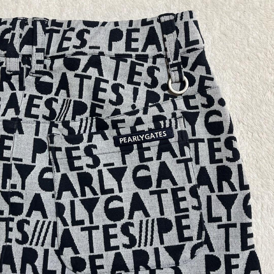 極美品　パーリーゲイツ　セットアップ　近年モデル　モックネック　ロゴ　スカート