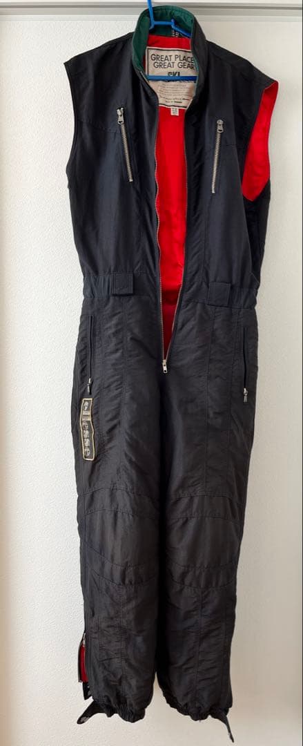 80s ellesse スキージャケット GOLDWIN製 L 上下セット