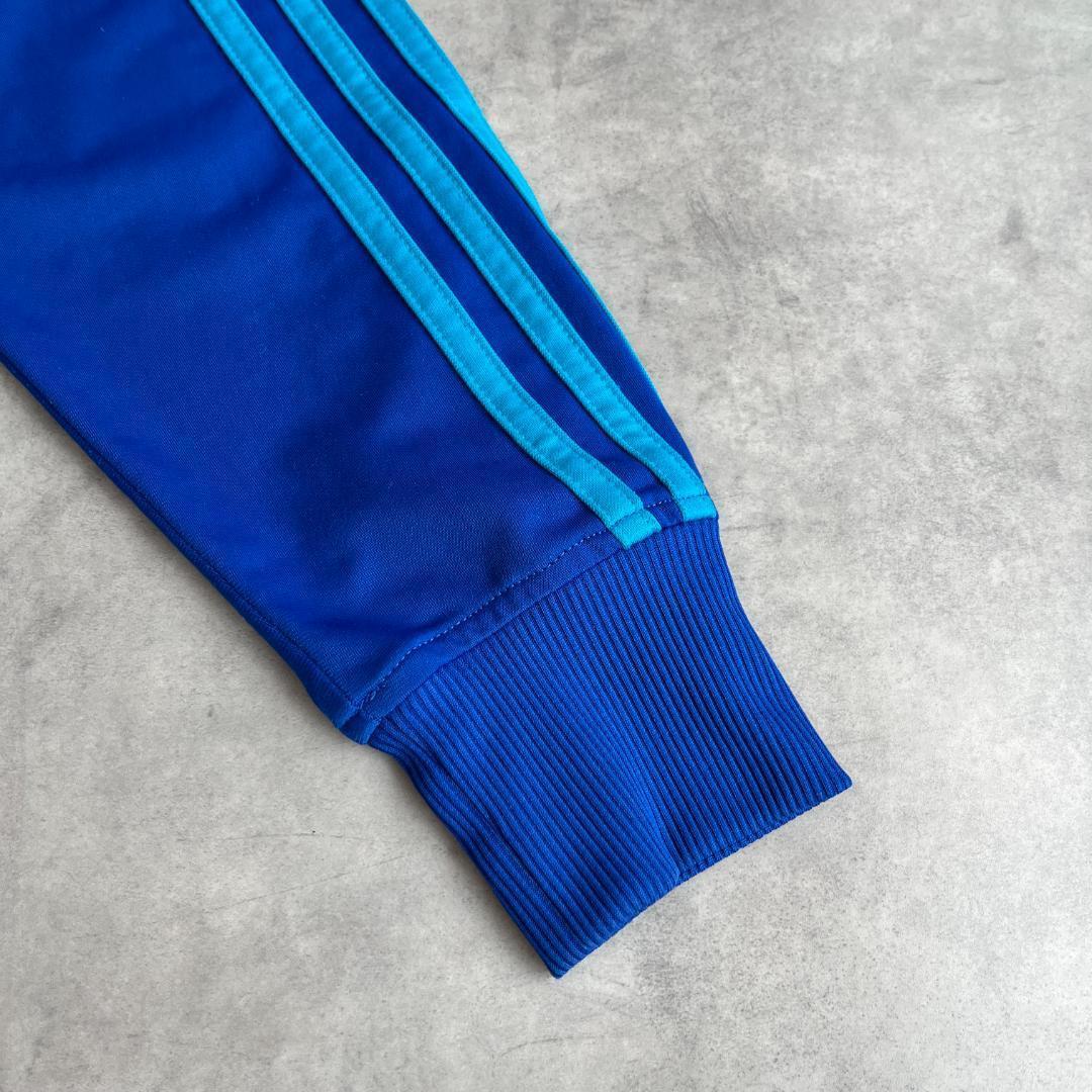 アディダス トラックジャケット ファイヤーバード 古着 青 緑 16147