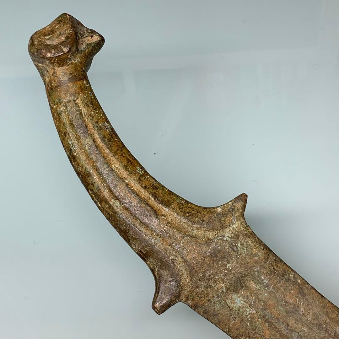 時代物　獸首青銅古剣　古刀　出土　副葬品　アンティーク