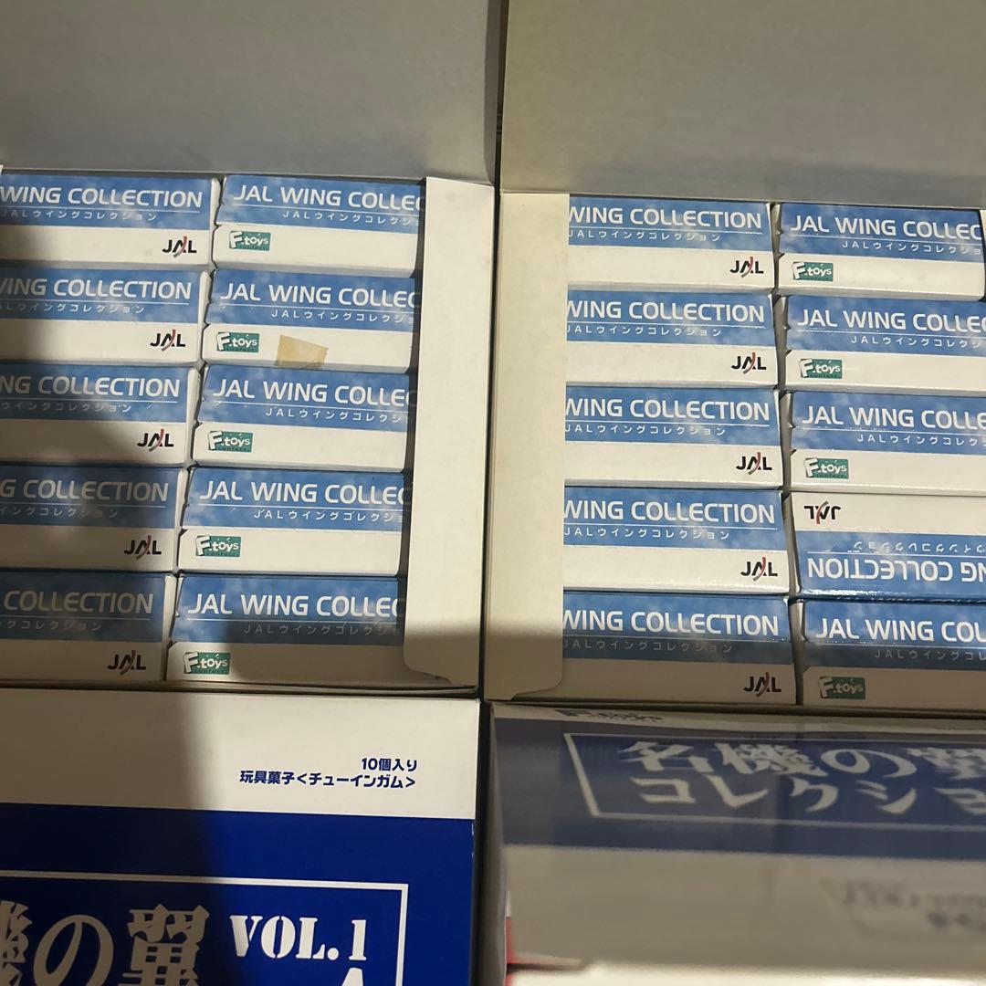 F-toys エフトイズ　JALウィングコレクション　名機の翼コレクション。
