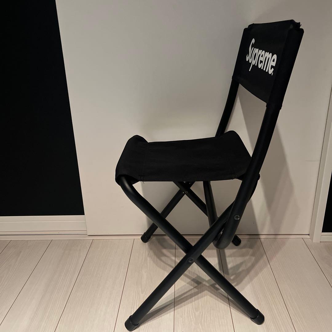 Supreme 折りたたみチェア ブラック