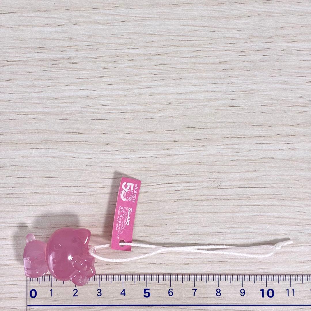 未使用☆レア❣️ハローキティ 50周年 タグ付き ピンク色ストラップ キティちゃん