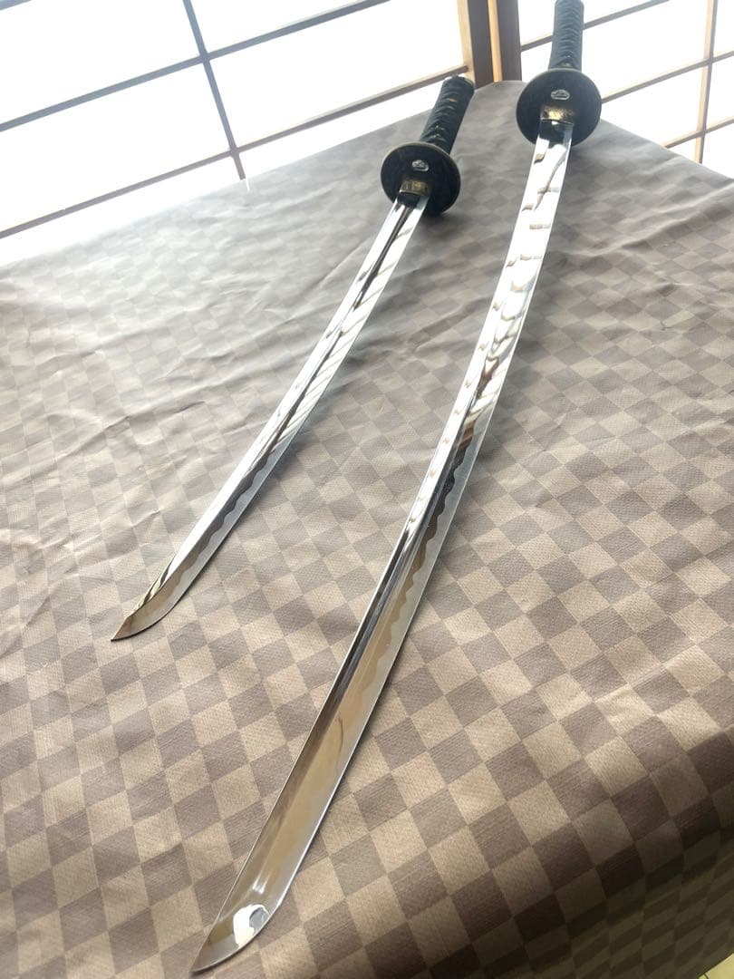 日本刀　模造刀　長刀短刀　二本組　SAMURAI
