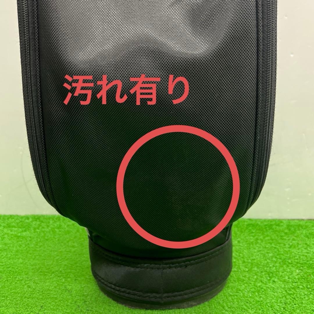 アディダス adidas ゴルフバッグ　9インチ　ブラック　メンズ　中古品