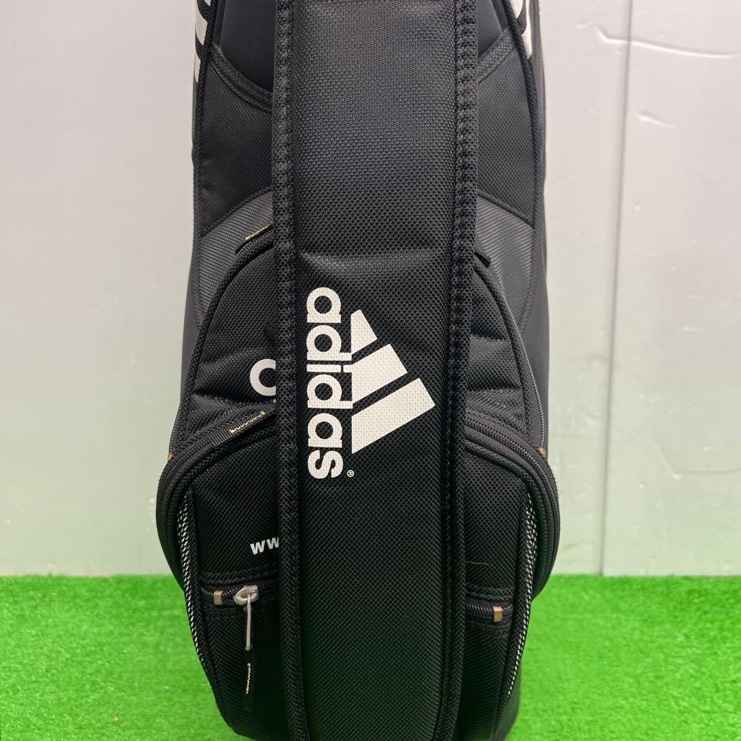 アディダス adidas ゴルフバッグ　9インチ　ブラック　メンズ　中古品