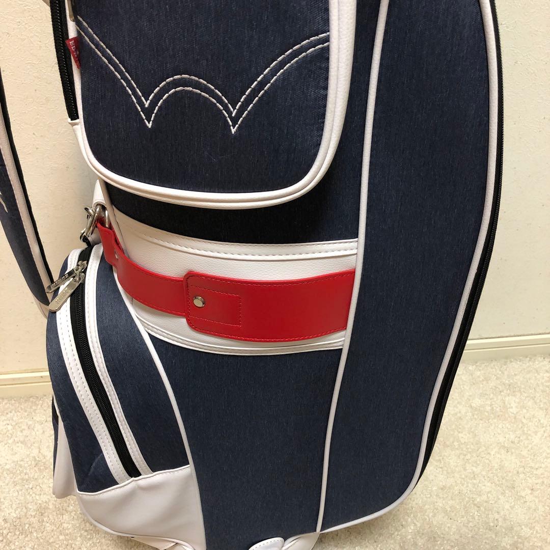 ほぼ未使用❗️希少　完売品❗️EDWIN キャディバッグ & ヘッドカバーセット