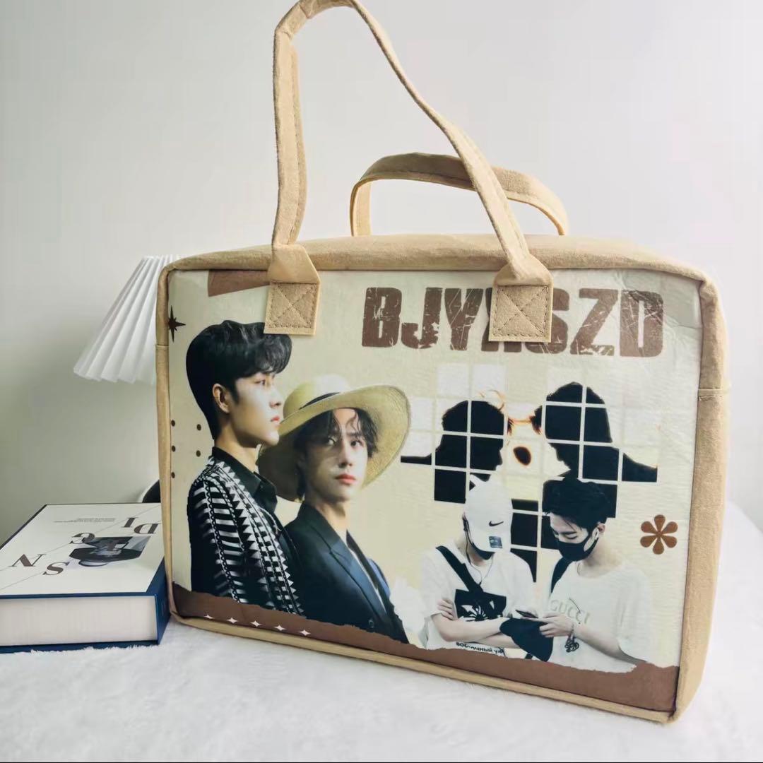 肖戦 王一博 衣物収納袋&旅行用フェルトバッグ　バッグ❣️5点セット確認用❣️119