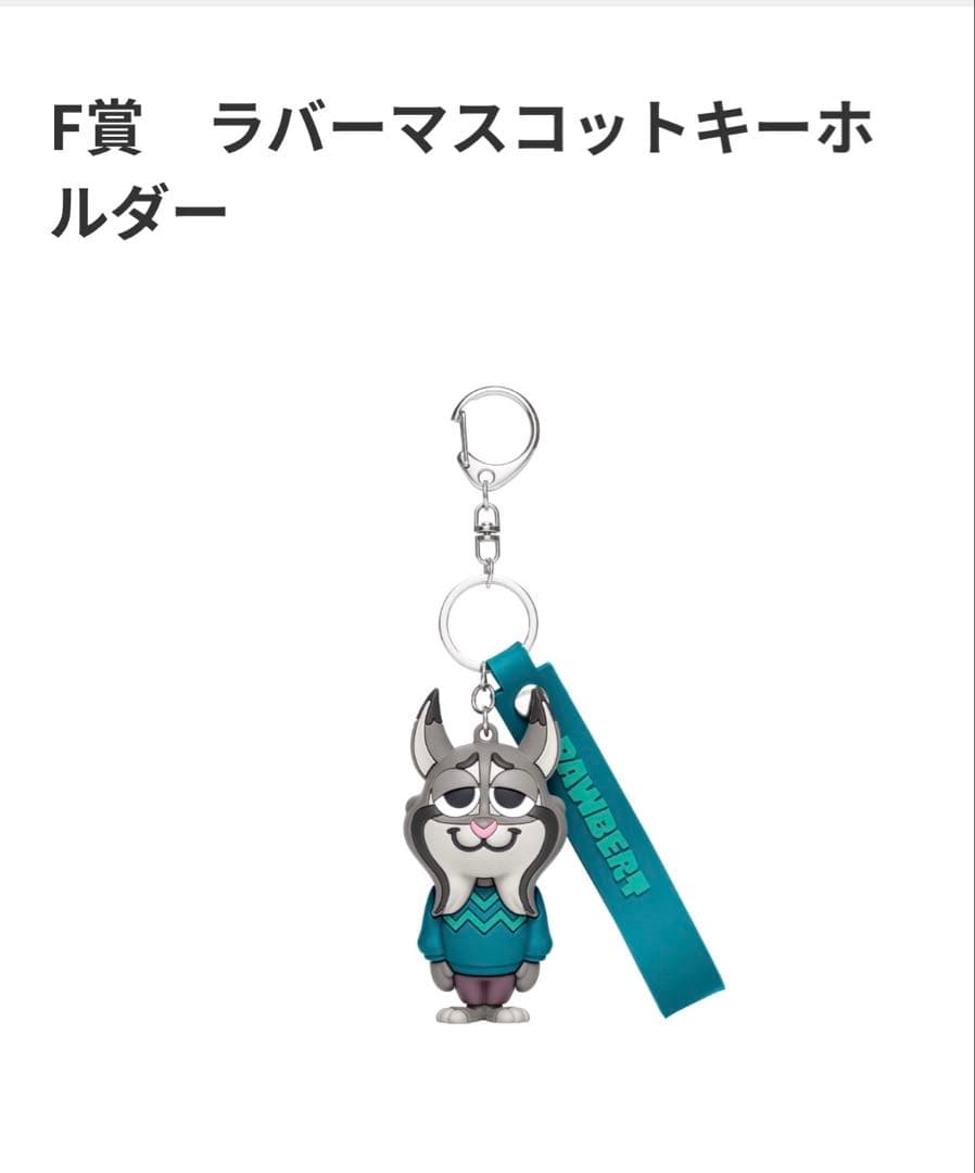 ズートピア2 Happyくじ B.E.F.G.H.I.J.K賞