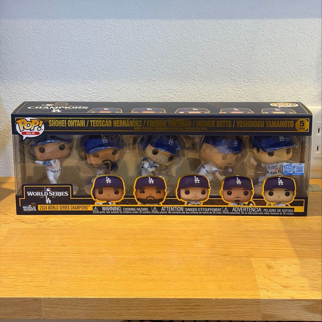 Funko Pop! WS制覇 2024 LA Dodgers 5-Pack
