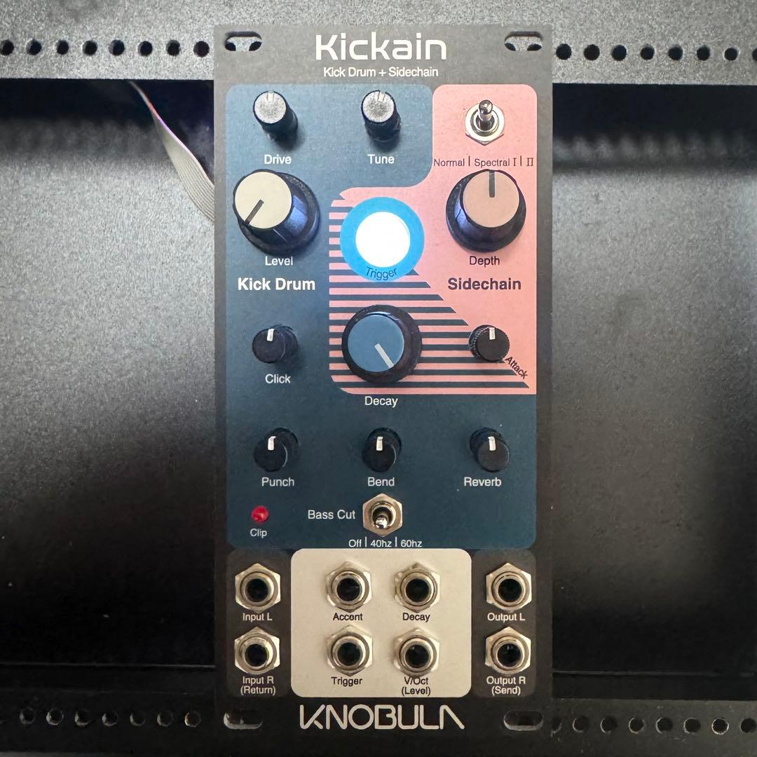 Knobula Kickain ユーロラック バスドラム 美品