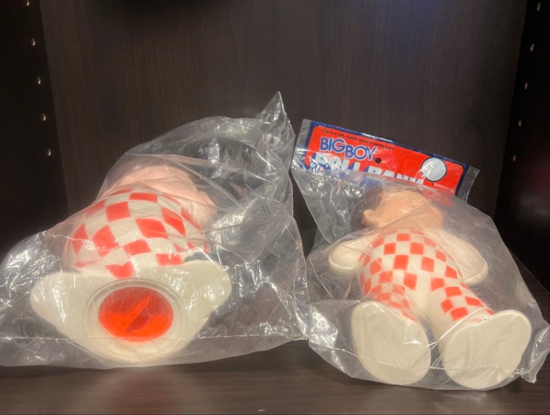 ★2点セット★ビンテージ★BigBoy★ビッグボーイ★貯金箱★未開封★