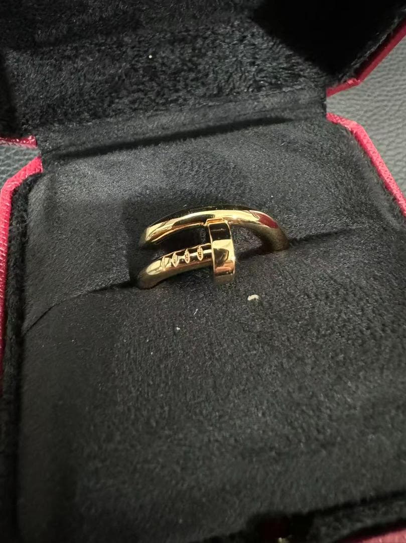 アン クル リング イエローゴールド 52