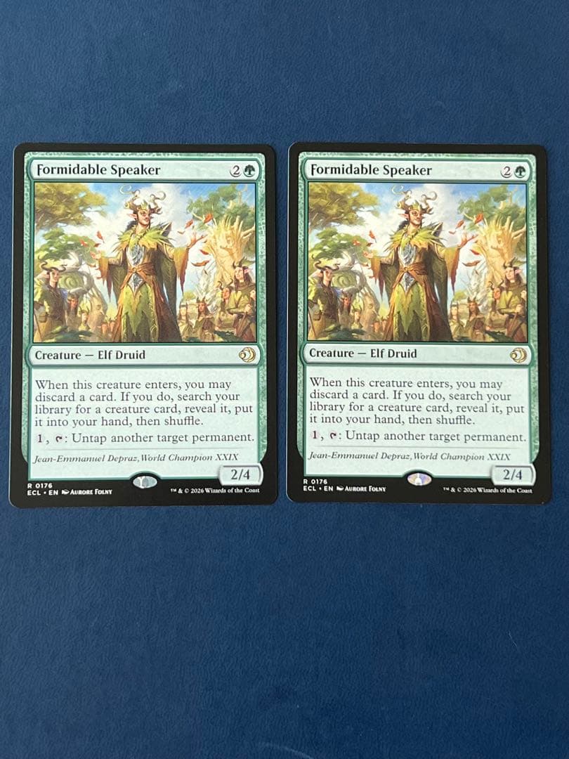 【mtg】並外れた語り部 英語版2枚 ローウィンの昏明 ECL