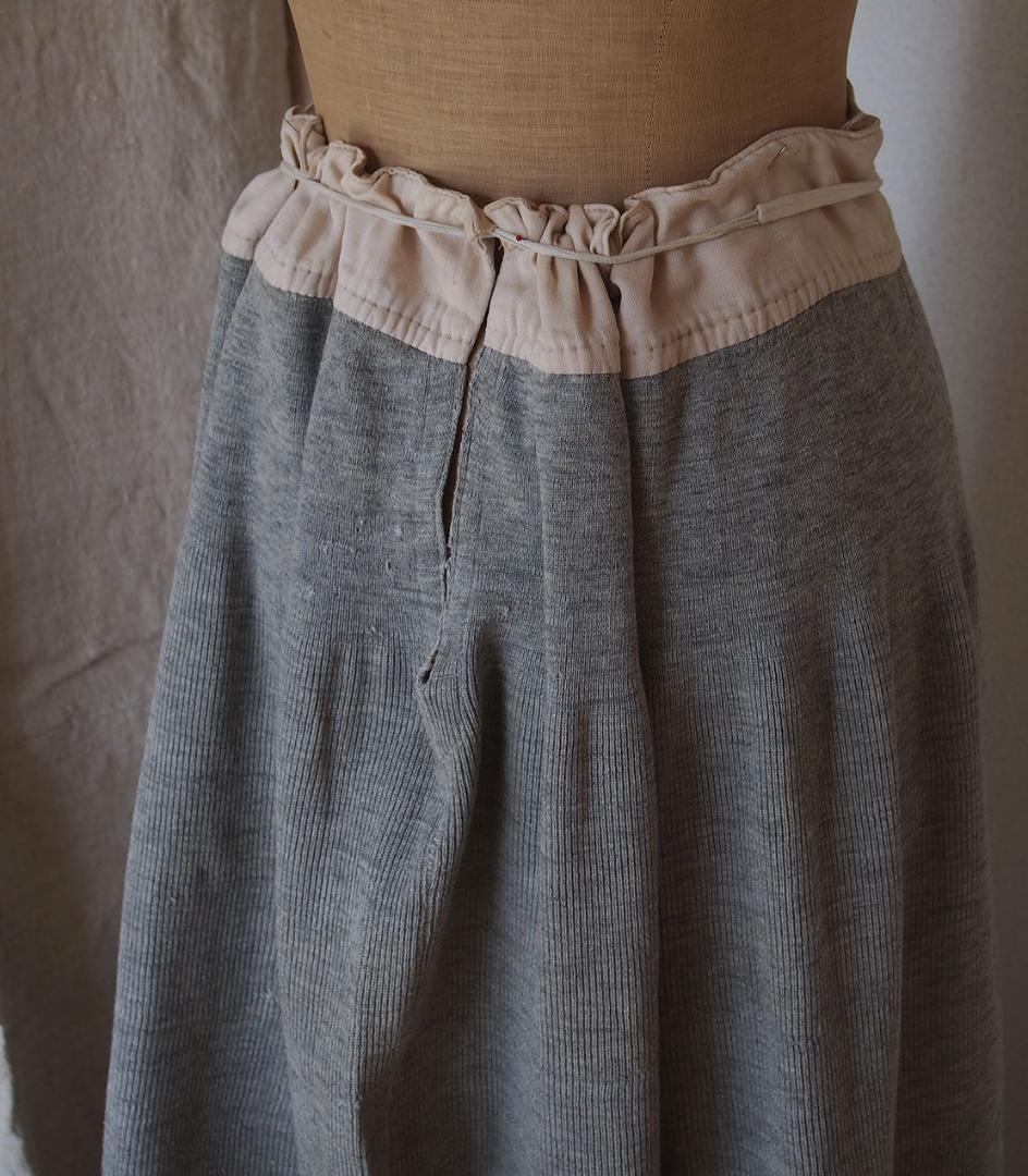 コットン ニット アンダースカート ペチコート 1930年 時代衣装/K415