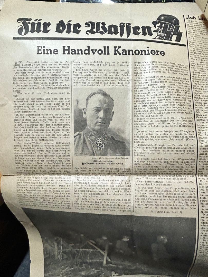 激レア新聞Das Schwarze Korps 1943年5月6日号