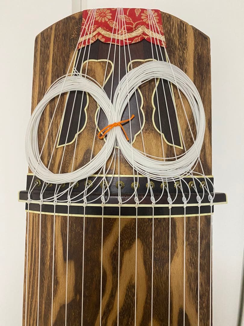 良品！すだれ彫り練習用琴‼️