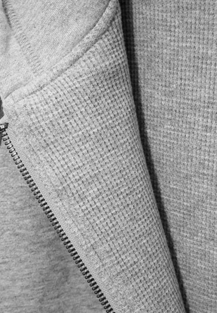 I AM WHAT I AM「zip Up Sweatshirt - GRAY」