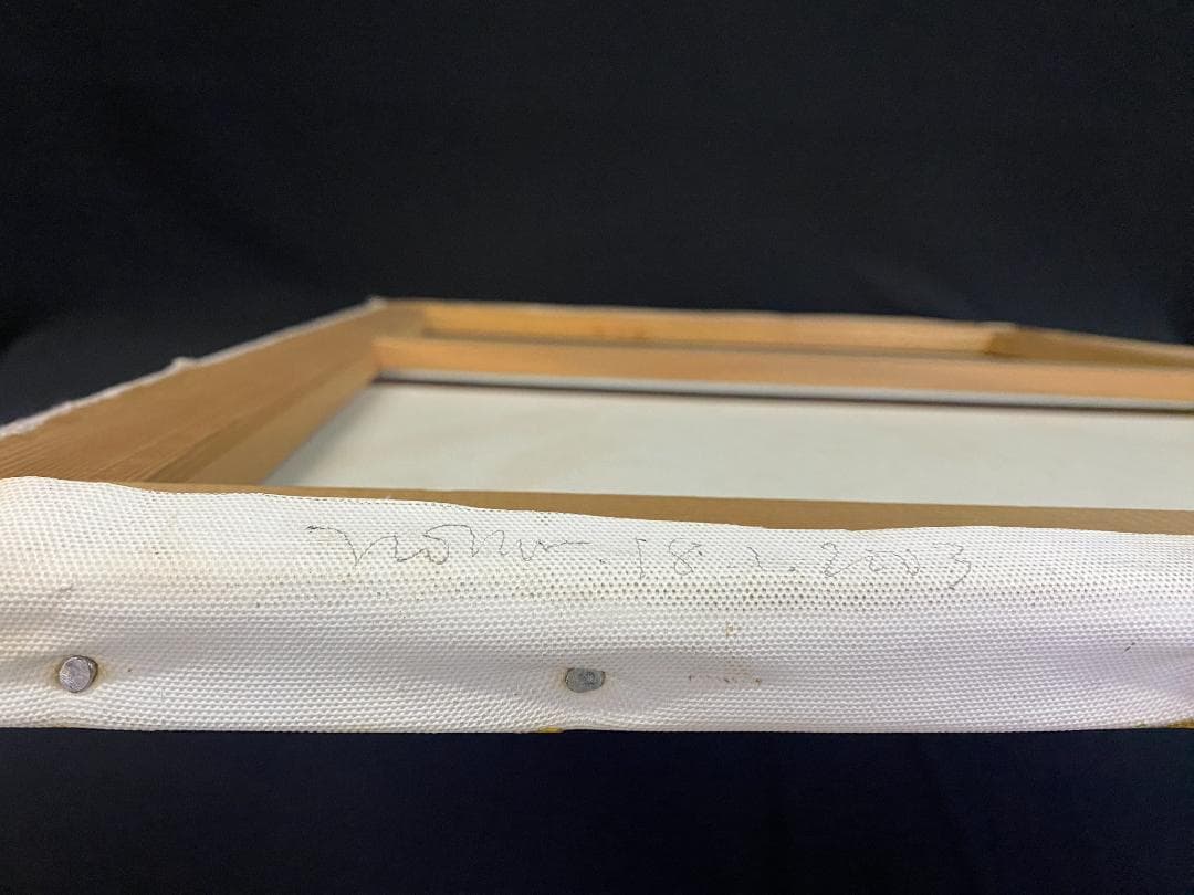 フィンセント・ファン・ゴッホ『アイリス』複製画　手描き　摸写⑪　F25