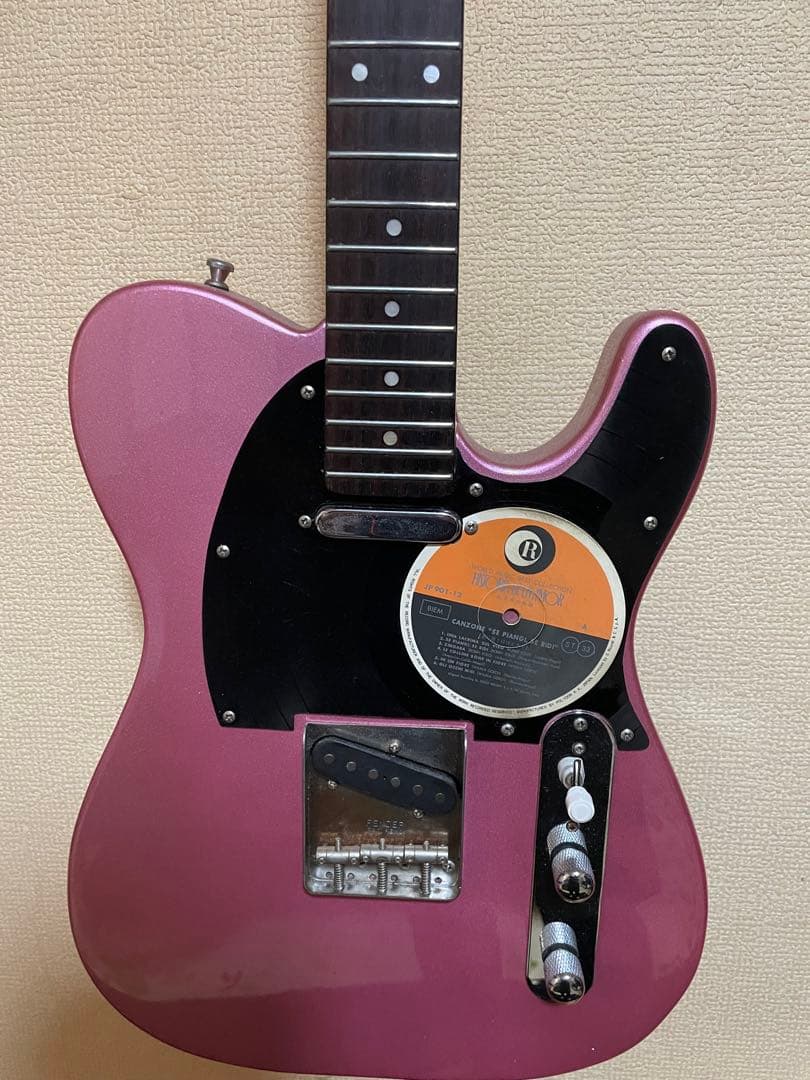 Bacchus テレキャスター MOD バーガンディミスト