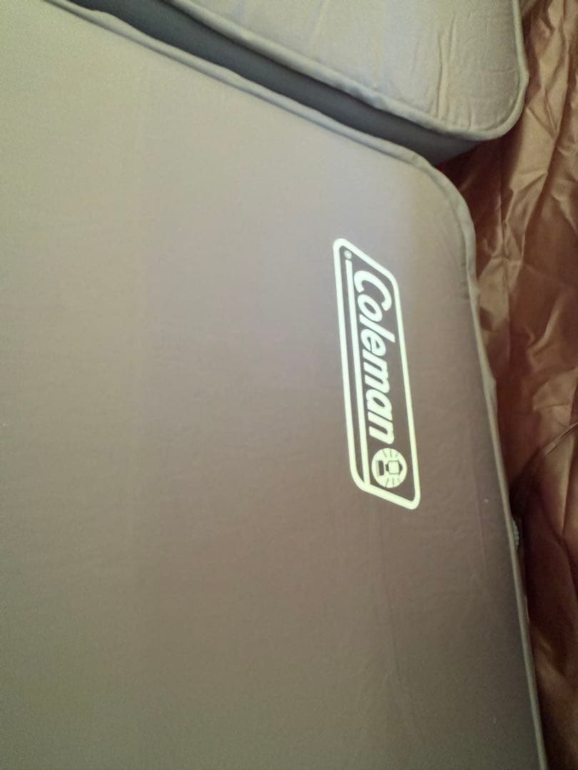 【美品】車中泊　Coleman インフレーターマット ハイピーク ダブル