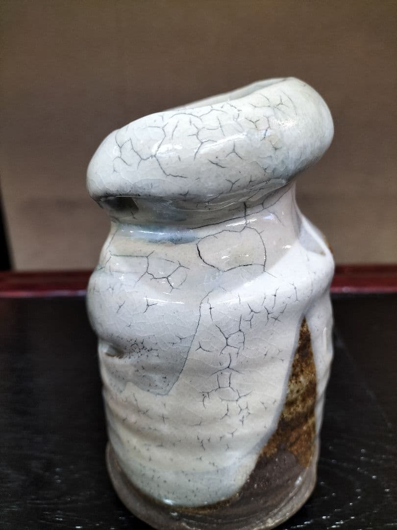 西郷輝彦織部焼き写し常滑窯にて手作り