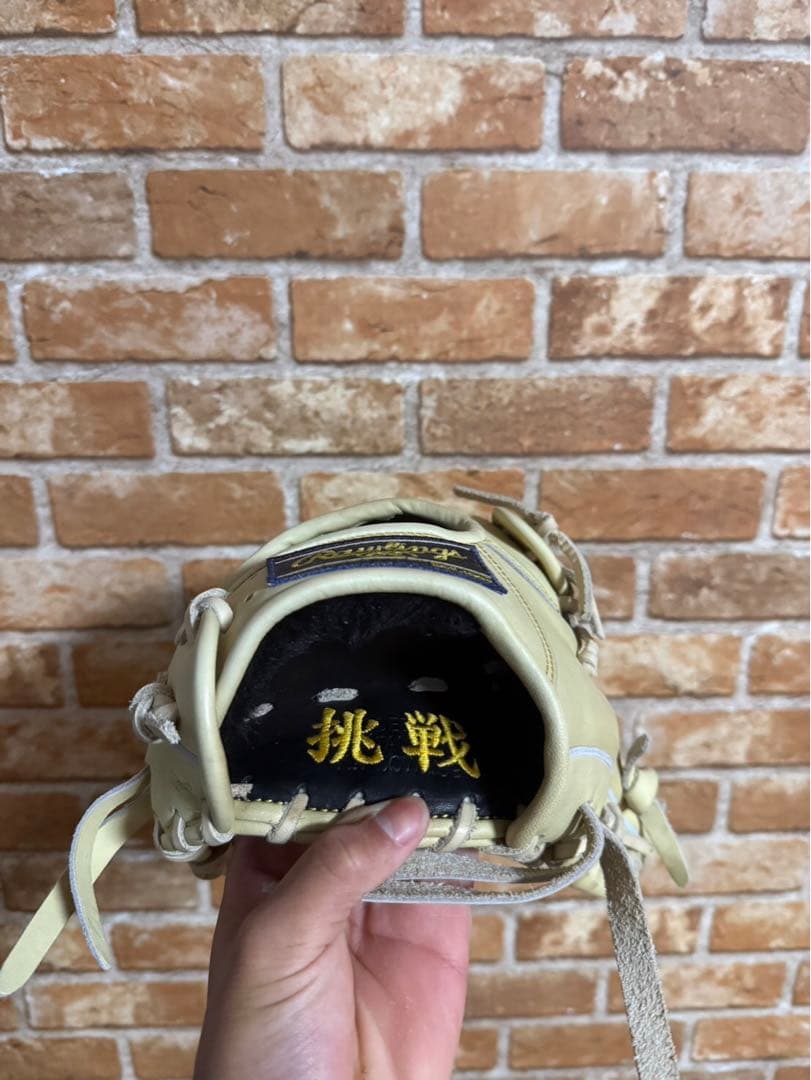 Rawlings 硬式グローブ クリーム色