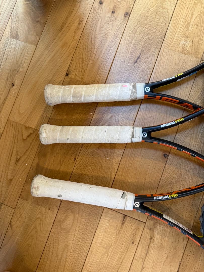 HEAD Radical Pro ラジカル プロ 硬式テニスラケット 3本