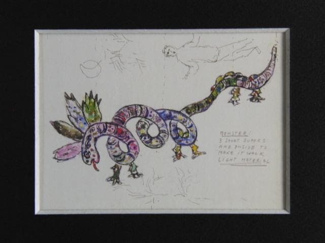 マルク シャガール、【怪物】、希少な画集より、状態良好