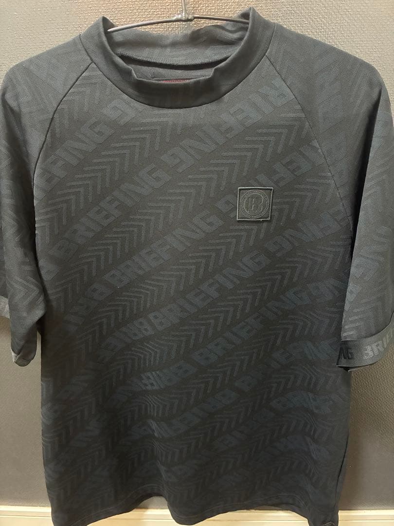 【美品】ブリーフィングゴルフ ブラック 半袖シャツ