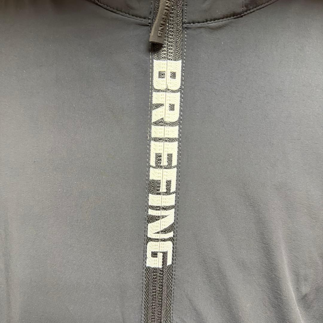 ま*に様 BRIEFING フード付きジャケット ブラック