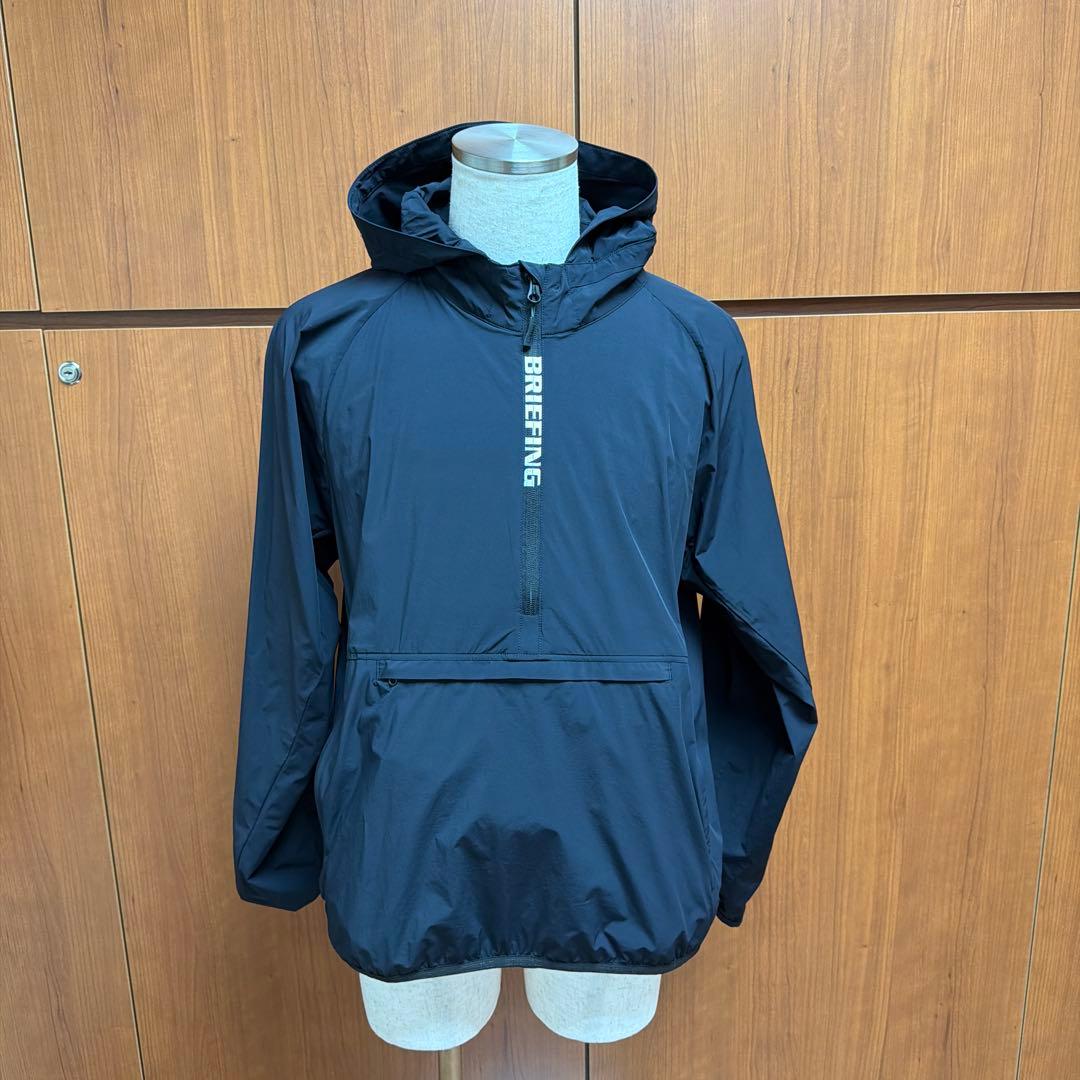 ま*に様 BRIEFING フード付きジャケット ブラック