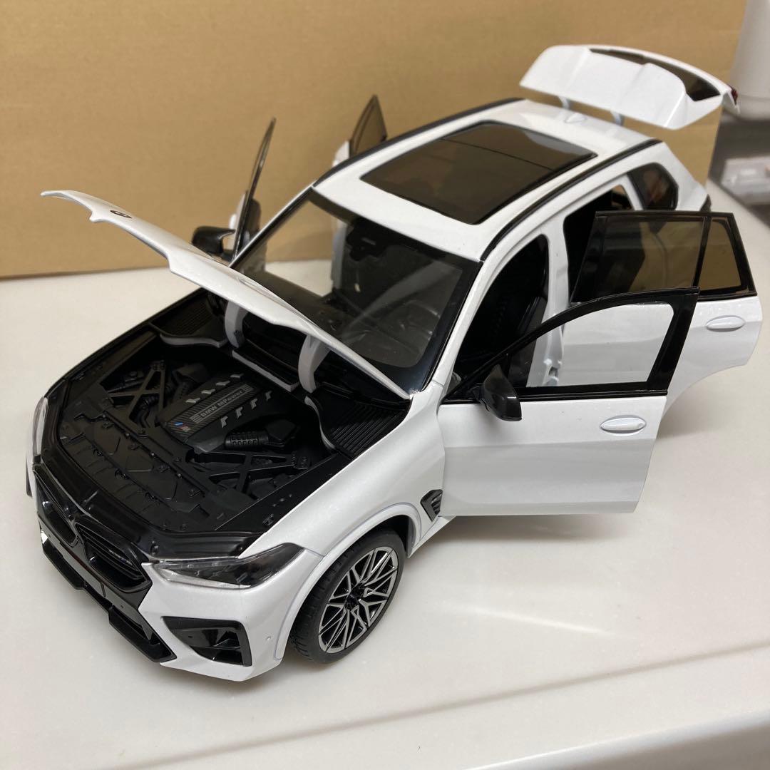 1/18  X5 ミニカー ホワイト G05 X5M Ｍ　BM