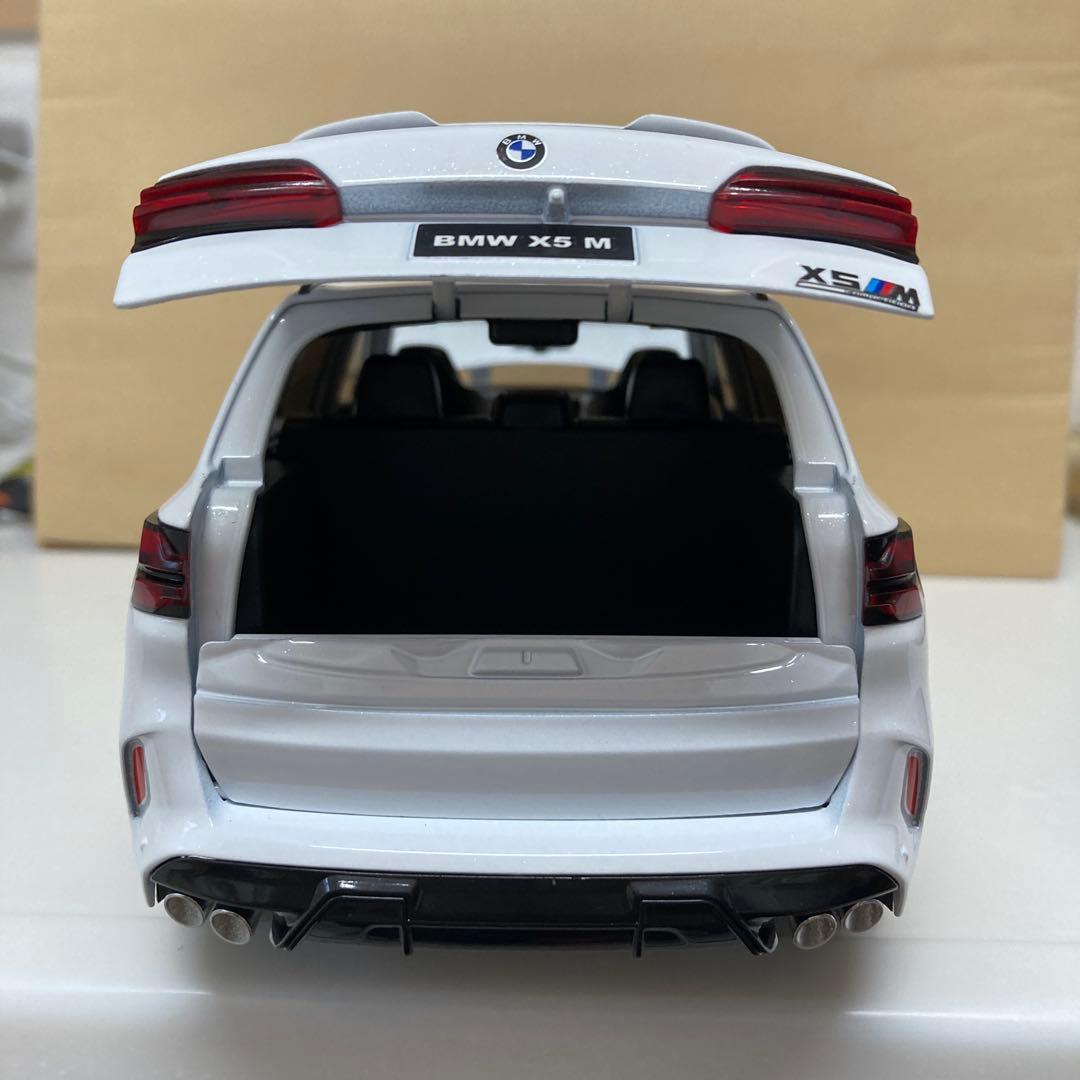 1/18  X5 ミニカー ホワイト G05 X5M Ｍ　BM